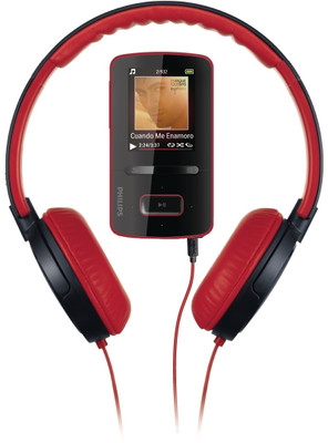 Buy Philips GoGear ViBE MP4 Player / DJ Headphones 4 GB MP4 Player: Home Audio & MP3 Players