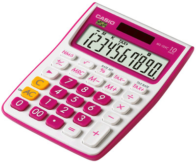 Casio MS-10VC-RD Basic: Calculator Buy Casio MS-10VC-RD Basic: Calculator