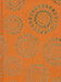 Designwallas Fleur Orange A5 Notebook Hard Bound