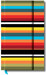 Designwallas Black-Yellow Magnet Stripe A-6 Notebook Hard Bound