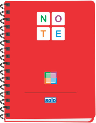 Solo Management (Pack of 2) A5 Notebook Spiral Binding: Diary Notebook Buy Solo Management (Pack of 2) A5 Notebook Spiral Binding: Diary Notebook