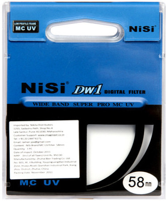 Nisi 58 mm Ulta Violet Filter: Filter Buy Nisi 58 mm Ulta Violet Filter: Filter