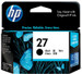 HP 27 Black Ink Cartridge