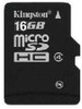 Kingston Memory Card MicroSD 16 GB Class 4: Memory Card