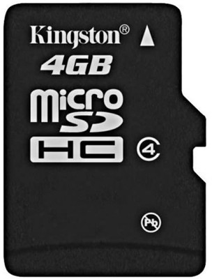 Buy Kingston Memory Card MicroSD 4 GB Class 4: Memory Card
