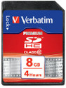 Verbatim SDHC 8GB Class 10 Memory Card : Memory Card