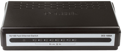 D-Link 8-Port 10/100M Unmanaged Standalone Switch Network Switch: Network Switch Buy D-Link 8-Port 10/100M Unmanaged Standalone Switch Network Switch: Network Switch