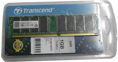 Transcend DDR 1 GB PC RAM (TS128MLD64V3J): RAM Buy Transcend DDR 1 GB PC RAM (TS128MLD64V3J): RAM