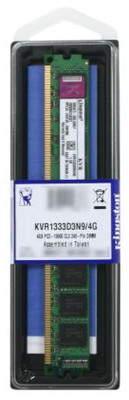 Kingston ValueRAM DDR3 4 GB PC RAM (KVR1333D3N9/4G): RAM Buy Kingston ValueRAM DDR3 4 GB PC RAM (KVR1333D3N9/4G): RAM