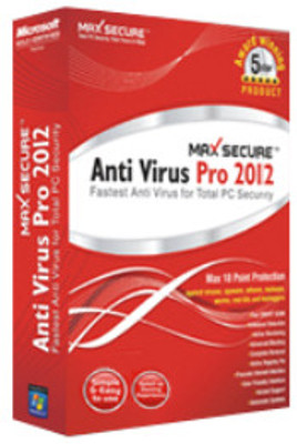 Buy Max Secure Antivirus Pro 2012: Security Software