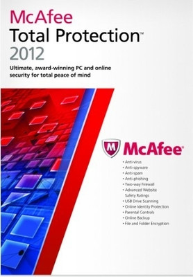 McAfee Total Protection 2012 1 PC 1 Year: Security Software Buy McAfee Total Protection 2012 1 PC 1 Year: Security Software