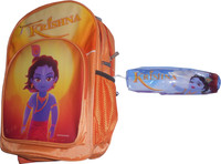 Pep India Krishna School Bag (with Krishna Pencil Pouch): Bag