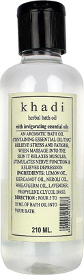 Buy Khadi Bath Oil with Invigorating Essential Oils: Bath Essential Oil