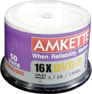 Buy Amkette Pro DVD-R 50 Cake Box: Blank Media