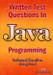 Written Test Questions in Java Programming 1st Edition by Yashwant Kanetkar