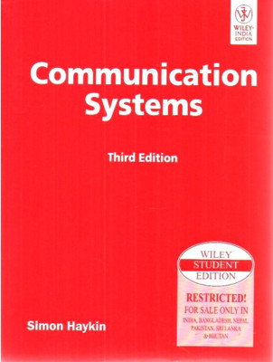 Communication Systems 3 Edition: Book Buy Communication Systems 3 Edition: Book