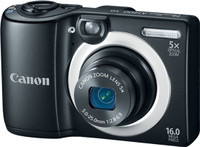 Canon PowerShot A1400 Point & Shoot (Black)