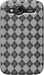 Amzer 91279 Luxe Argyle High Gloss TPU Soft Gel Skin Case for HTC Wildfire S