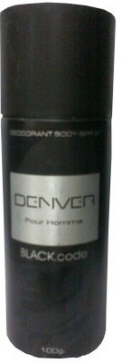 Buy Combo of 3 Denver Black.code Deo Spray - 100 g: Bundle