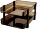 Claro Executive 2 Compartments Acrylic Tray