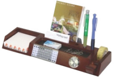 Buy Golden Horse Wood Multipurpose Tray: Desk Organizer