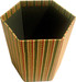 Paper Theatre Handcrafted Fabric Paper Bin
