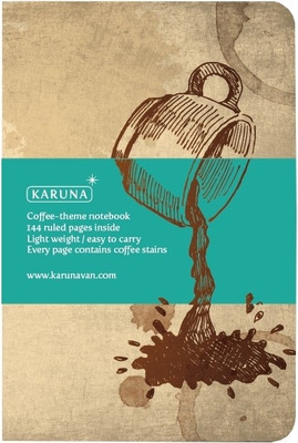 Karunavan Coffee Theme Notebook Soft Bound: Diary Notebook