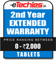 Etechies Tablets 1 Year Extended Basic Protection - For Device Worth Rs 0 - 2000