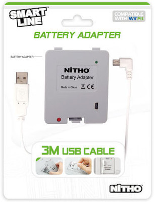 Buy Nitho Fit Battery Adapter Wii: Gaming Adapter