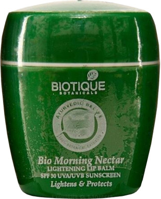Buy Biotique Bio Morning Nectar Lightening Lip Balm: Lip Balm