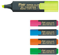 Flair Chisel Tip Highlighter Pens: Marker Highlighter