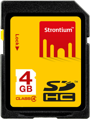 Buy Strontium 4GB SD Card (Class 4) Memory Card: Memory Card