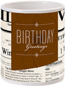 Allthingscustomized Birthday Greetings Gift Mug Mug - Multicolor, Pack of 1