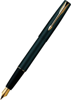 Parker Frontier Matte Black (Gold Nib) GT Fountain Pen: Pen Buy Parker Frontier Matte Black (Gold Nib) GT Fountain Pen: Pen