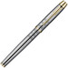 Parker IM Shiny Chrome Chiselled GT Roller Ball Pen