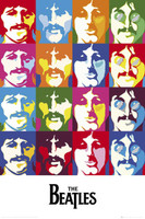 The Beatles Sea of Colours Paper Print: Poster