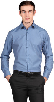Excalibur Men's Striped Formal Shirt: Shirt