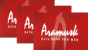 Aramusk Musk Bath Soap - Set of 3: Soap