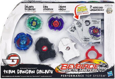 Buy Beyblade Team Pack Gan Gan Galaxy: Spin Press Launch Toy