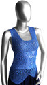 moKanc Party, Casual, Festive Sleeveless Floral Print Women's Top